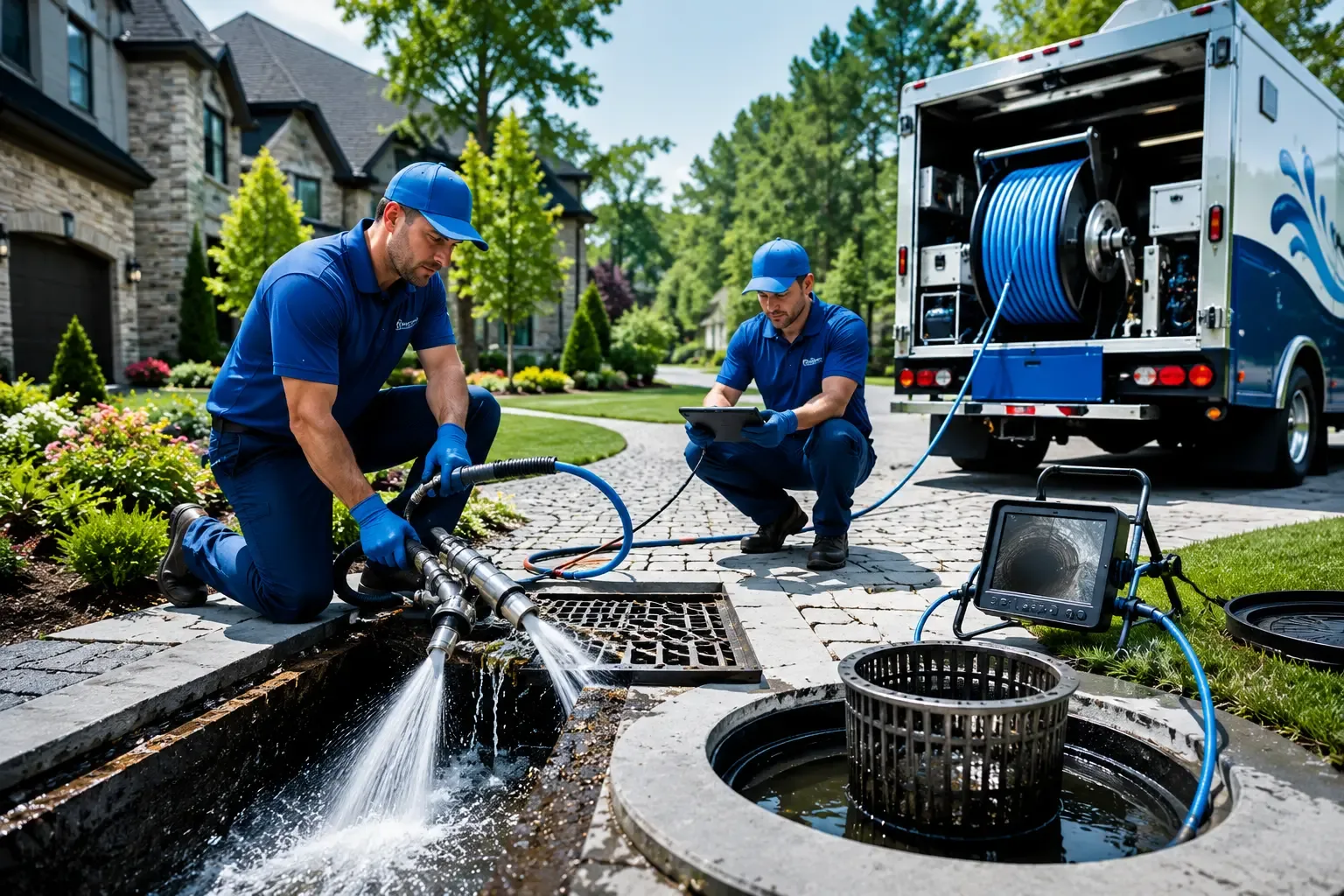 Local outdoor drain cleaning professionals in Comstock, TX