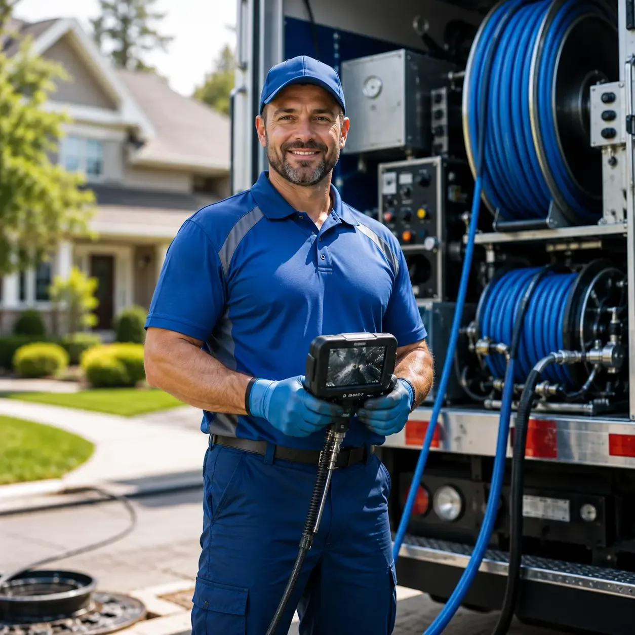 Local outdoor drain cleaning specialists in Comstock, TX